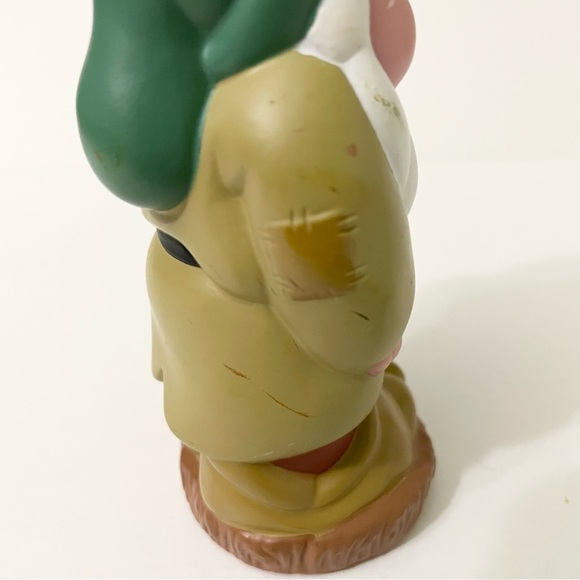 VTG Disney Snow White & Seven Dwarfs Sleepy 5" Rubber/Plastic Figure - Picture 8 of 13
